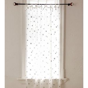 urban outfitters star window panel curtain